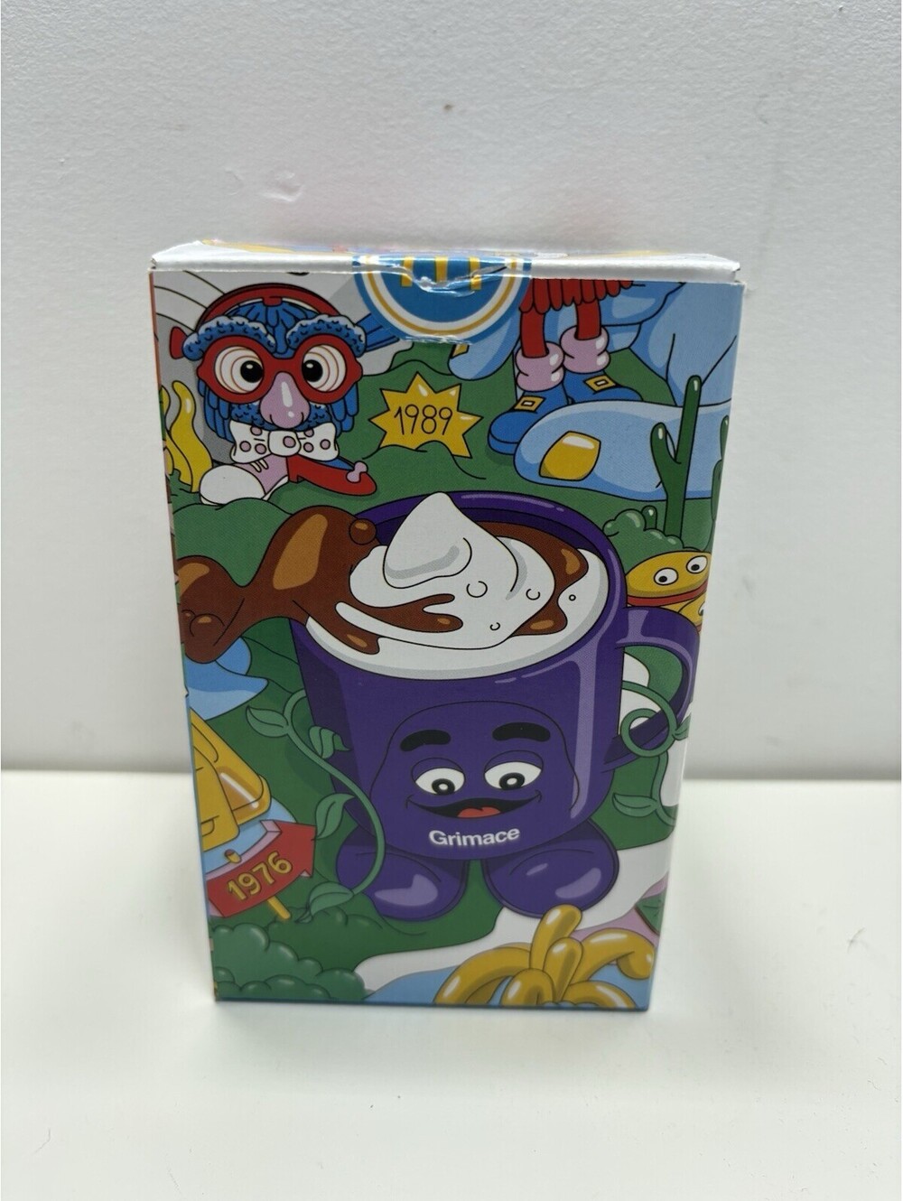 McDonald's 2024 Collector's Cup Edition Glass GRIMACE / NANOBLOCK FRIES